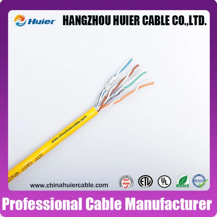 Indoor PVC Cat5e 24 AWG Bulk Network Cable UL ETL CE RoHS